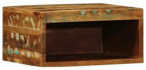 tömör újrahasznosított falra szerelhető TV-szekrény 40x30x19 cm