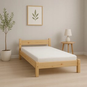 Ifjúsági ágy 100x200 Forest váz Fa Skandináv Tömör