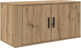 vidaXL Fali TV szekrény szett 3 pcs Artisan tölgy 80 x 34,5 x 40 cm