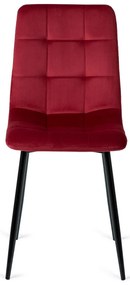 Bordó Bársony Étkezőszék. PERU