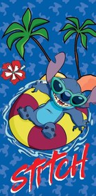 Disney Lilo és Stitch, A csillagkutya Summer Splash fürdőlepedő, strand törölköző 70x140 cm (Fast Dry)