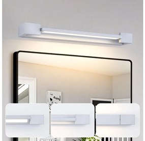 Brilagi-LED Fürdőszobai világítással ellátott tükör AQUA LINE LED/12W/230V 45 cm IP44 matt króm