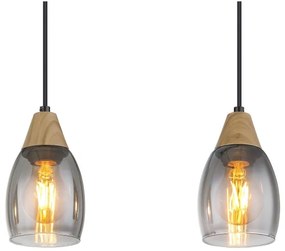 Globo 15706-3H - Csillár zsinóron REID 3xE27/15W/230V