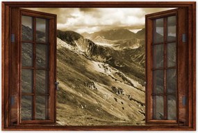 Poszterek 90x60 Tátra Lengyel hegyek Kilátás