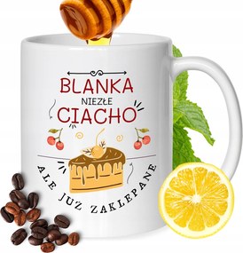 Bögre Blanka Barátnőknek Ajándék Nyomtatott Fehér 330ml