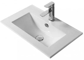 Porto 60 alsó szekrény mosdóval sonoma tölgy-fehér