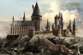 XXL poszter Harry Potter - Hogwarts, (120 x 80 cm)
