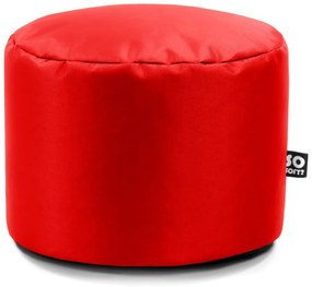 Piros bőrutánzat gyerek babzsákfotel Dot M – So Soft?