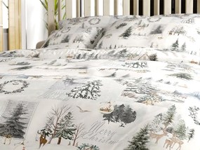 Pamut ágynemű WINTER WHISPER színes Ágyneműhuzat mérete: 70 x 90 cm | 140 x 200 cm