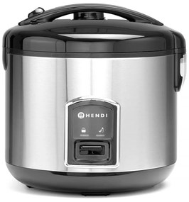 Fekete-ezüstszínű rizsfőző – Hendi