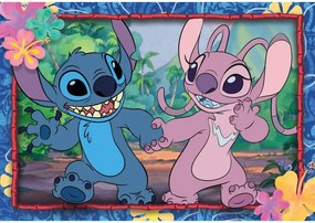 Disney Lilo és Stitch, A csillagkutya Angel 2x20 db-os puzzle Clementoni