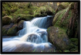 Poszterek keretben 60x40 Hegyi zuhatag