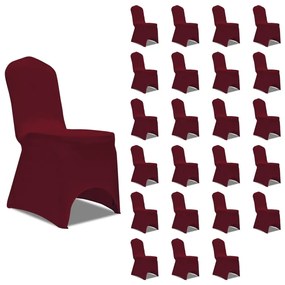24 db burgundi vörös sztreccs székszoknya