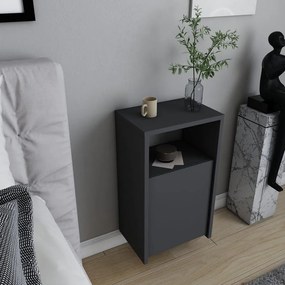 Éjjeliszekrény Carlin - Anthracite
