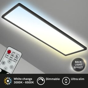 Brilo - LED Dimmelhető mennyezeti lámpa SLIM LED/23W/230V + távirányító