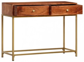 tömör akácfa tálalóasztal 100 x 35 x 76 cm
