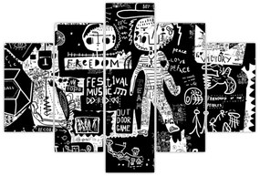 Kép - Graffiti (150x105 cm)
