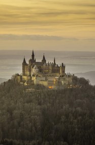 Poszter 53x81cm Hohenzollern kastély, Assaf Frank