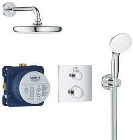 Zuhanyrendszer Grohe Grohtherm vakolat alatti résszel együtt króm 34729000