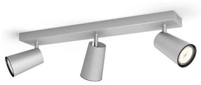 Philips 50573/48/PN - Spotlámpa MYLIVING PAISLEY 3xGU10/5,5W/230V 50573/48/PN