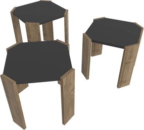 Lori - Anthracite, Walnut