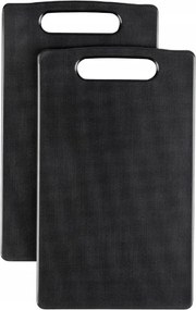 Livarno home Vágódeszka szett 24,1x14,3cm 2 db Fekete (8/G-536)
