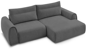Szürke sarokkanapé Aden – Bobochic Paris