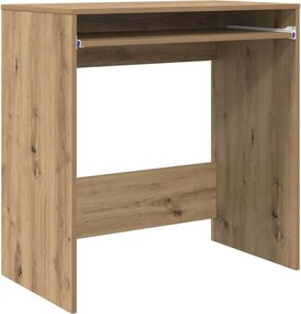 vidaXL Asztal fiókkal Artisan tölgy 77,5 x 43 x 79 cm Faanyag