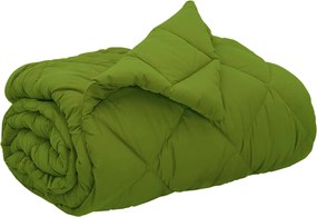 vidaXL Teljes éves takaró Zöld 200 x 200 cm Mikroszál