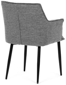 Étkezőszék garnitúra DCH-J2139 GREY2, 2 db