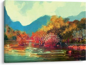 Kép - őszi színek (70x50 cm)