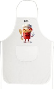 EMI Pasta konyhai kötény, Fehér