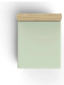 Világoszöld gumis pamut lepedő 140x200 cm – Mijolnir