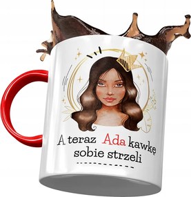 Piros Bögre Ady Feleség Barátnő Ajándék Nyomtatott Fotóval