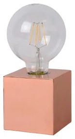 Lucide 20500/05/17 - LED asztali lámpa CUBICO 1xE27/5W/230V réz