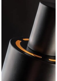 Lámpa Asztali SELVIA II, 5570, max.250V, 50/60Hz, 1*E14, max.25 W, átmérő 10 cm, IP20, fekete/arany