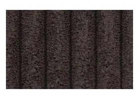 Barna kordbársony kinyitható sarokkanapé (variálható) Sara – Ropez