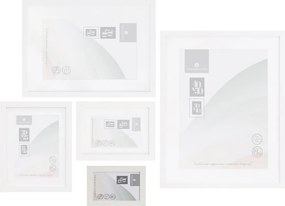 Fehér álló-fali képkeret 12,5x17,5 cm Sencillo – Casa Selección