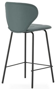 Zöld bárszék szett 2 db-os (ülésmagasság 67 cm) Maura – Marckeric