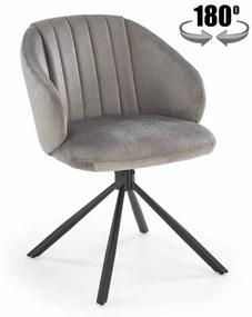 K533 szék, fekete/szürke