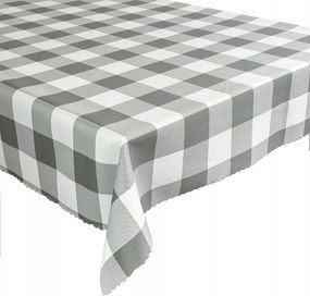 Abrosz Foltálló Dekoratív Alice Kockás Szürke 80x80 cm