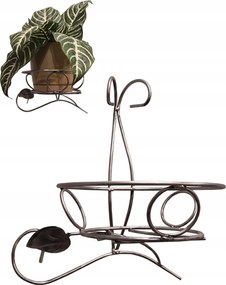 Virágtartó falra fém loft virágtartó