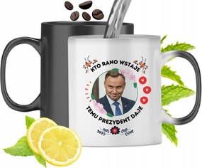 Duda András Színváltó Mágikus Bögre fényképes nyomtatással