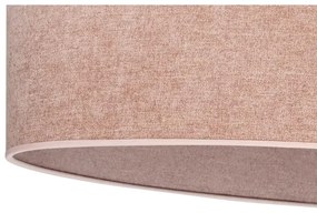 Duolla - Felületre szerelhető csillár OVAL 2xE27/15W/230V rózsaszín