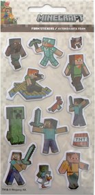 Minecraft Adventures pufi szivacs matrica szett