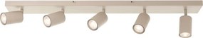 Brilliant - JELLO LED spotlámpa 5x GU10 / 5 W / 230 V, bézs