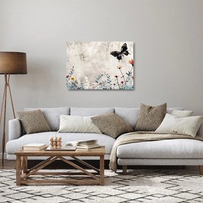 Üveg kép - Meadow betonban (70x50 cm)