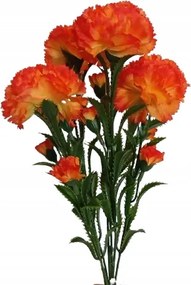 Virágcsokor szegfű narancssárga-sárga 7 db/csokor