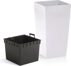 Urbi DURS170 magas kaspó betéttel, fehér