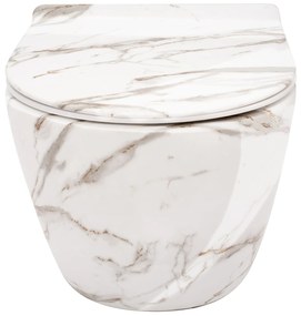 WC csésze Rea Carlos Slim Lava Shiny